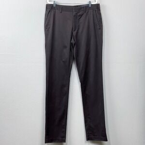 Bonobos Tuesday Slim‎ Fit Dress Pants 34 x 36 Brown Cotton Blend Casual Trousers